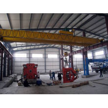 Frtde European Double Trolley Electric Double Girder Beam Bridge Cranes